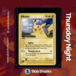 2004 POKEMON EX TEAM MAGMA VS AQUA #43/95 PIKACHU - Image 1