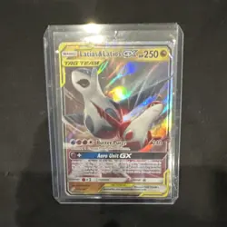 Pokemon Latias & Latios GX Ultra Rare Holo 250 HP SM-Team Up 113/181 Eng - Image 1
