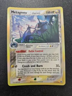 Pokemon EX Delta Species Metagross Holo Rare 11/113 NEAR MINT - Image 1
