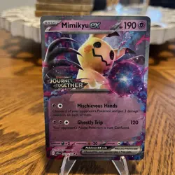 Pokemon Mimikyu ex (Journey Together Stamped) 069/159 Promo - Image 1