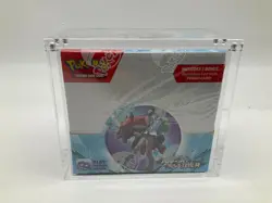 Pokemon TCG Journey Together Booster Boxes Sealed w/ Acrylic Case - Image 1
