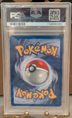 Pokemon Rocket's Mewtwo Gym Challenge Unlimited Holo Rare #14 PSA 8 - Image 2