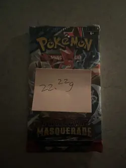 (VERY HEAVY) 22.22g Pokemon TCG Twilight Masquerade Booster Pack (SEALED)✅ - Image 3