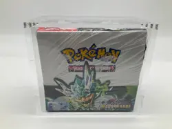 Pokemon TCG Twilight Masquerade Booster Boxes Sealed w/ Acrylic Case - Image 1
