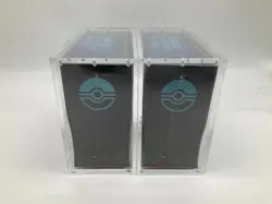 Lot of (2) Pokemon TCG Phantasmal Flames ETB's Sealed w/ Acrylic Case - Image 3