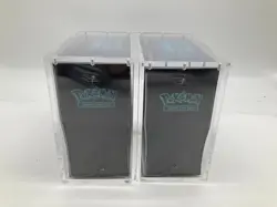 Lot of (2) Pokemon TCG Phantasmal Flames ETB's Sealed w/ Acrylic Case - Image 4
