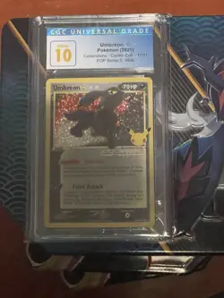Umbreon Gold Star Classic Collection 17/17 Pristine 10 Celebrations CGC Pokemon - Image 1