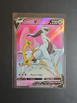 Arceus V - 165/172 - Full Art Ultra Rare NM-Mint Pokemon - Image 1