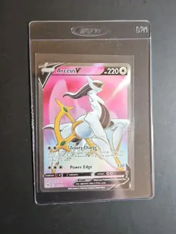 Arceus V - 165/172 - Full Art Ultra Rare NM-Mint Pokemon - Image 3