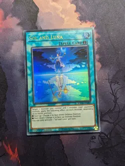 Sol and Luna - BACH-EN085 - Ultra Rare, 1st Edition Near Mint Yugioh - Image 1