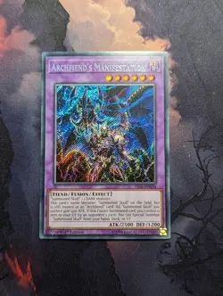Yugioh - Archfiend's Manifestation - FIGA-EN034 - Secret Rare - 1st Ed - NM - Image 1