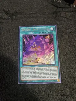 Yu-Gi-Oh! Abyss Script - Rise of the Abyss King DESO-EN027 Secret Rare 1st ED - Image 1