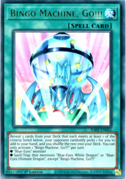 Bingo Machine, Go!!! - RA02-EN062 - Ultra Rare - 1st Edition Yugioh - Image 1