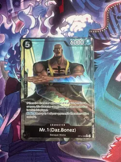 One Piece TCG Mr.1 (Daz.Bonez) (Alternate Art) OP14 The Azure Sea's Seven Foil - Image 1