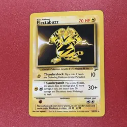 Electabuzz 24/130 Pokemon TCG Base Set 2 1999 NM - Image 1