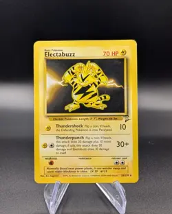 Electabuzz 24/130 - Base Set 2 - Vintage Pokemon TCG WOTC - MP - Image 1