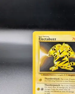 Electabuzz 24/130 - Base Set 2 - Vintage Pokemon TCG WOTC - MP - Image 2