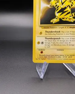 Electabuzz 24/130 - Base Set 2 - Vintage Pokemon TCG WOTC - MP - Image 4