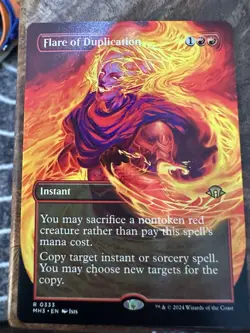 Flare of Duplication (Borderless) Modern Horizons 3 Regular - Image 1
