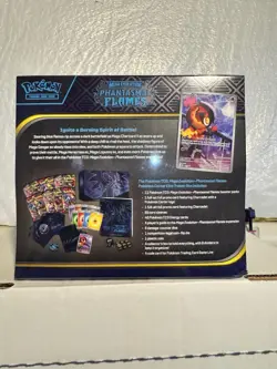 Pokemon Center Exclusive - Phantasmal Flames ETB In Hand Ships Fast LOT OF 1 - Image 2