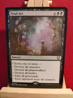 Final Act - Modern Horizons 3 Commander - NM - Rare - MTG - Image 1