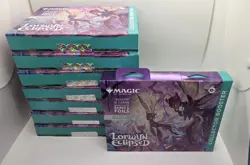 Magic The Gathering Lorwyn Eclipsed Collector Booster Omega Pack Sealed Lot (8) - Image 1