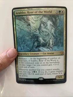 Arahbo, Roar of the World - Commander - Oversized - Mythic - Foil - C17 035 - - Image 2