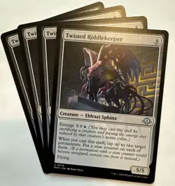Twisted Riddlekeeper (014) Modern Horizons 3 x4 4x MH3 MTG Playset Magic - Image 1