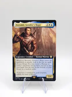 Boromir, Gondor's Hope (Extended Art) Commander: the Lord of the Rings: Tales of - Image 1