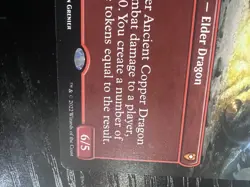 Ancient Copper Dragon (Borderless) Commander Legends: Baldur's Gate Regular - Image 5