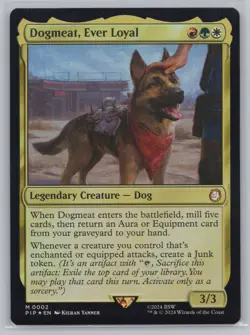 Dogmeat, Ever Loyal M Universes Beyond: Fallout 2 NM Foil - Image 1