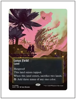 1x Lotus Field 0068, Edge of Eternities Stellar Sights, Magic MTG NM - Image 1