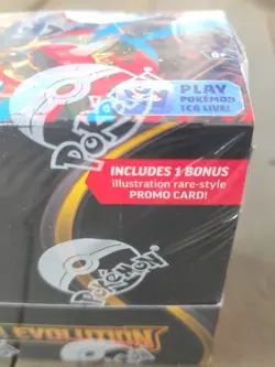 POKEMON MEGA EVOLUTION PROMO CARD BONUS BOOSTER BOX 36 PACK LUCARIO GOLD TCG - Image 2