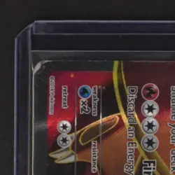 2014 POKEMON XY FLASHFIRE #100 CHARIZARD EX FULL ART - Image 3
