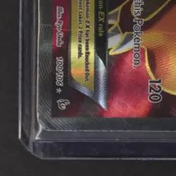 2014 POKEMON XY FLASHFIRE #100 CHARIZARD EX FULL ART - Image 4