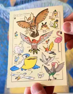 Pokemon X Natural History Museum Exclusive Postcard Set - Image 4