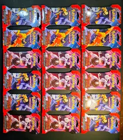 Scarlet and Violet Destined Rivals Sleeved Booster Pack 18 Packs Pokemon TCG Lot - Image 1