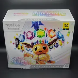 Prismatic Evolutions - Elite Trainer Box (ETB) - Pokemon TCG - New & Sealed #A90 - Image 1