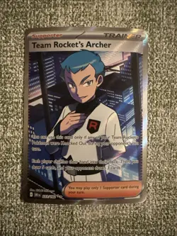 Team Rocket’s Archer 223/182 Holo - SV10: Destined Rivals - Pokemon TCG NM - Image 1
