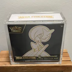 SEALED Pokemon Mega Evolution Pokemon Center Gardevoir ETB ACRYLIC CASE INCLUDED - Image 1