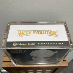 SEALED Pokemon Mega Evolution Pokemon Center Gardevoir ETB ACRYLIC CASE INCLUDED - Image 2