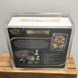 SEALED Pokemon Mega Evolution Pokemon Center Gardevoir ETB ACRYLIC CASE INCLUDED - Image 3