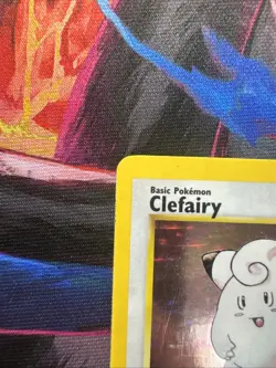 Pokemon TCG Clefairy Holo Rare Unlimited #5/102 Base Set - Image 2