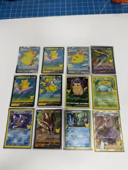 Pokemon Celebrations Lot Near Mint 12 Cards Pikachu NM - Image 1