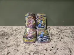 Pokemon Prismatic Evolution Mini Tins Lot of 4 - Image 1