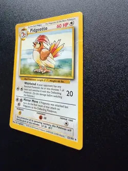 1999 Pokemon TCG Pidgeotto 22/102 SHADOWLESS Base Set WOTC Non-Holo Rare LP - Image 3