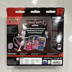 Pokemon League Battle Deck Team Rocket's Mewtwo ex 2023 60-Card Deck English - Image 2