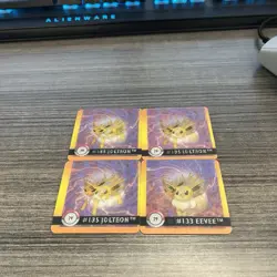 1999 Pokemon Artbox Action Flipz Premier Edition 29 Eevee/Jolteon Lenticular - Image 2