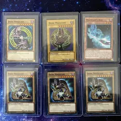 Yugioh Tcg Lot 16 Cards Dark Magician Bundle Holos 1st & Limed Edition See Pics - Image 1