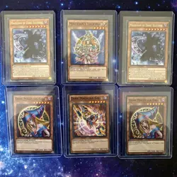 Yugioh Tcg Lot 16 Cards Dark Magician Bundle Holos 1st & Limed Edition See Pics - Image 2